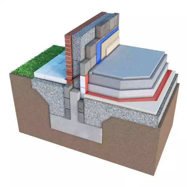 KORE Fill Cavity Wall Insulation 3D Detail