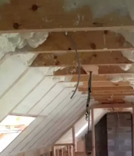 Spray Foam Attic Insulation Cork